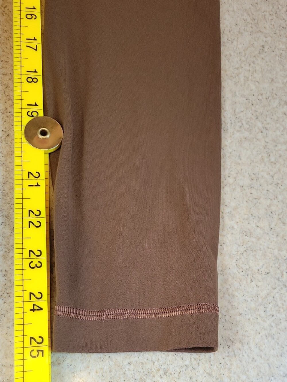 lululemon athletica Align High Rise Nulu Yoga Leggings Size 6 Roasted Brown - Picture 10 of 12